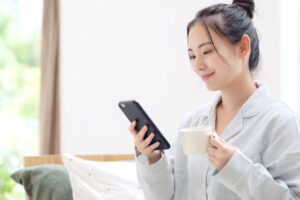 おはようline 女から