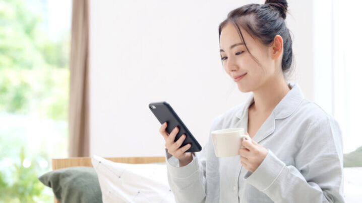 おはようline 女から